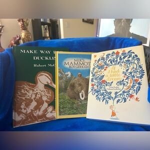Set of Illustrated Children's Books featuring “ Mik’s Mammoth.”
